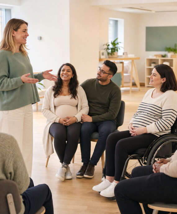 Small changes, warmer welcome: making antenatal education more accessible to every family